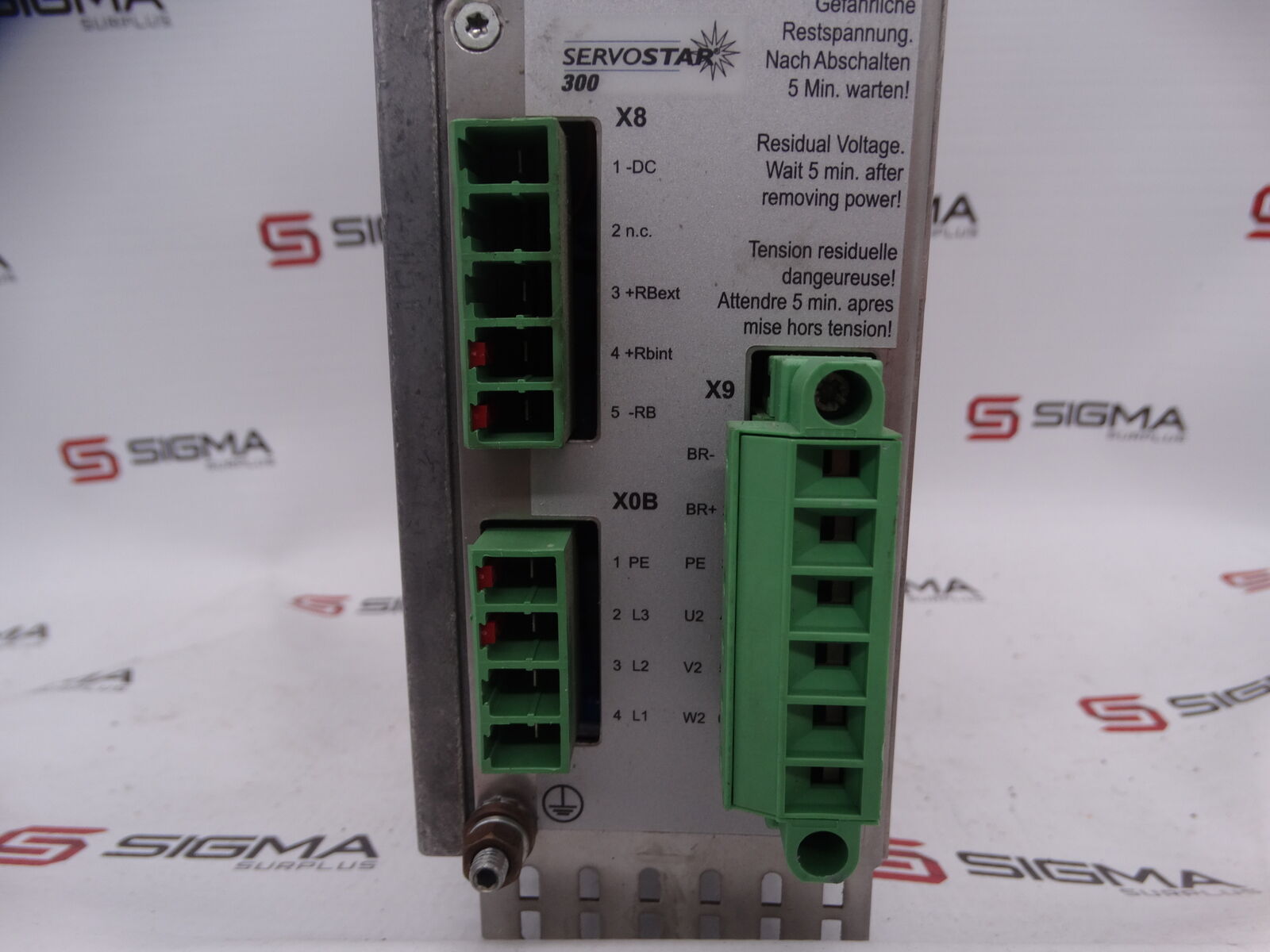 Kollmorgen S3030 1-NA-020 Servomotor-Steuerantrieb ServoStar 343 208-480V